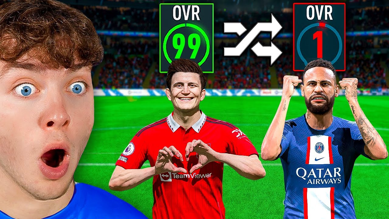 FIFA But Every Players Rating is RANDOMIZED!