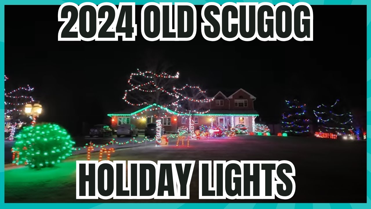 Anticipated Christmas Lights of Old Scugog Road