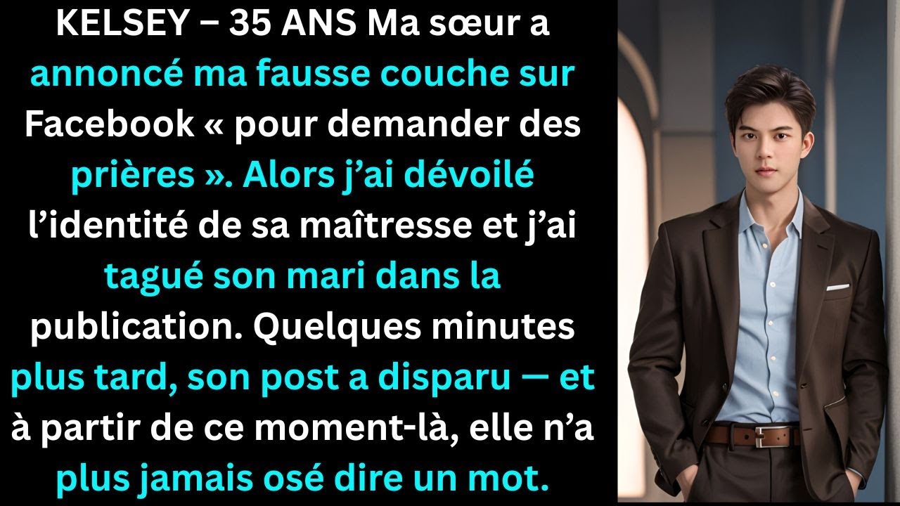 Ma sœur a annoncé ma fausse couche sur Facebook « pour des prières », alors j’ai…