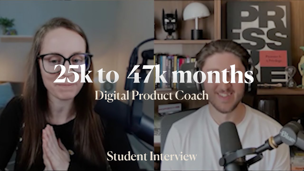 Digital Product Coach Added An Extra $22k/m To Her Business