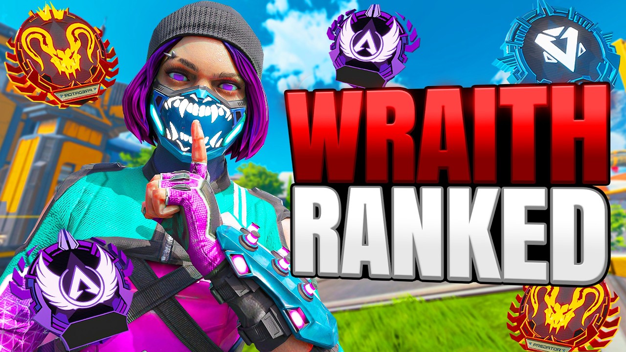 High Level Wraith Ranked Gameplay - Apex Legends (No Commentary)
