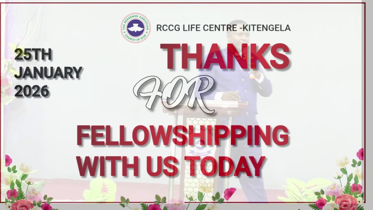 OPEN HEAVENS SERVICE || 25TH JANUARY 2026 || SUNDAY || WELCOME