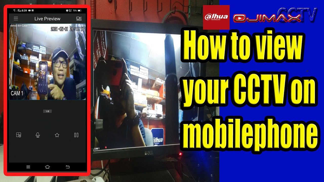 Vlog 38 | HOW TO VIEW  CCTV on Mobilephone | FREE CCTV TUTORIAL | How to install cctv