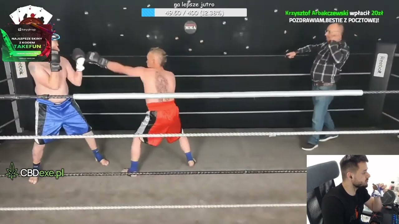 TAKEFUN OGLĄDA WALKE MAJORA NA SPELUNA MMA