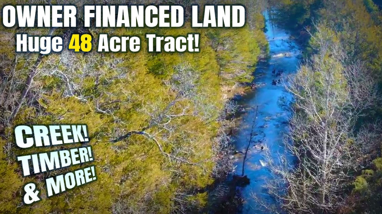 Owner Financed 48 Acres with creek for sale in Missouri - Gorgeous Creek! Large Timber! - ID#CH31