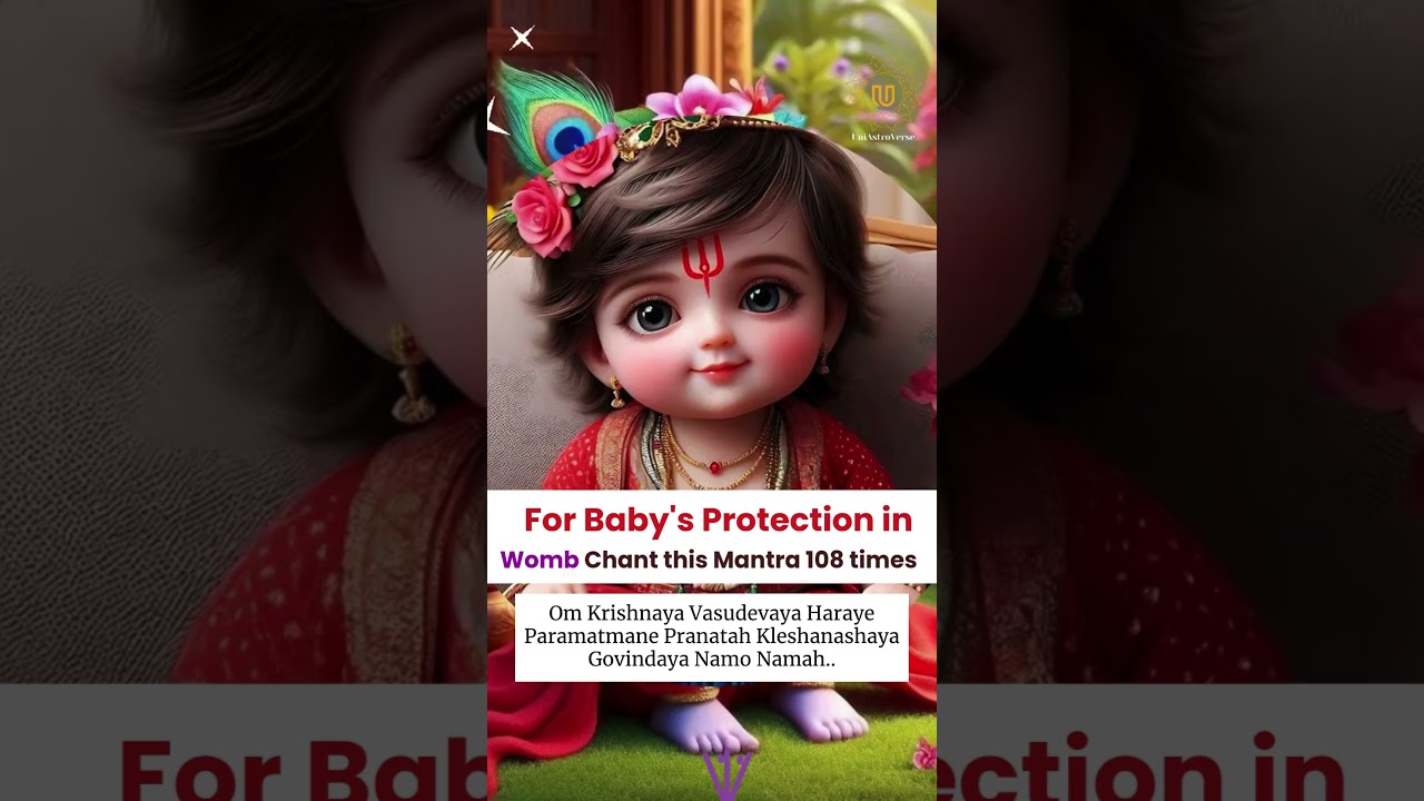 Chant this powerful mantra 108 times for the divine protection of your baby in the womb #pregnancy