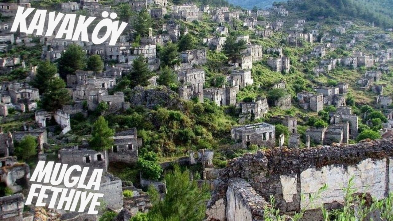 Fethiye Kayaköy - Terkedilmiş Bir Köyün Hüzünlü Hikayesi
