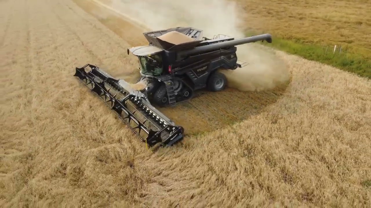 FENDT Spring Wheat Harvest 2024