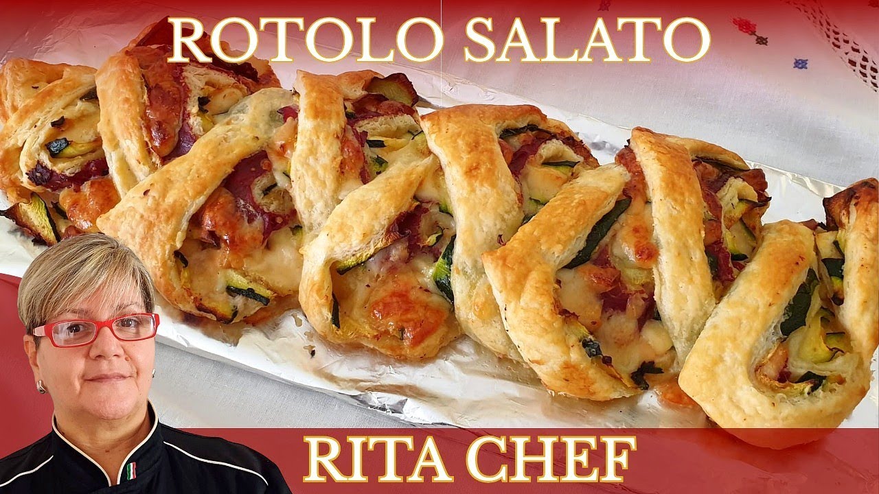 ROTOLO SALATO RIPIENO: sfizioso, facile e veloce.