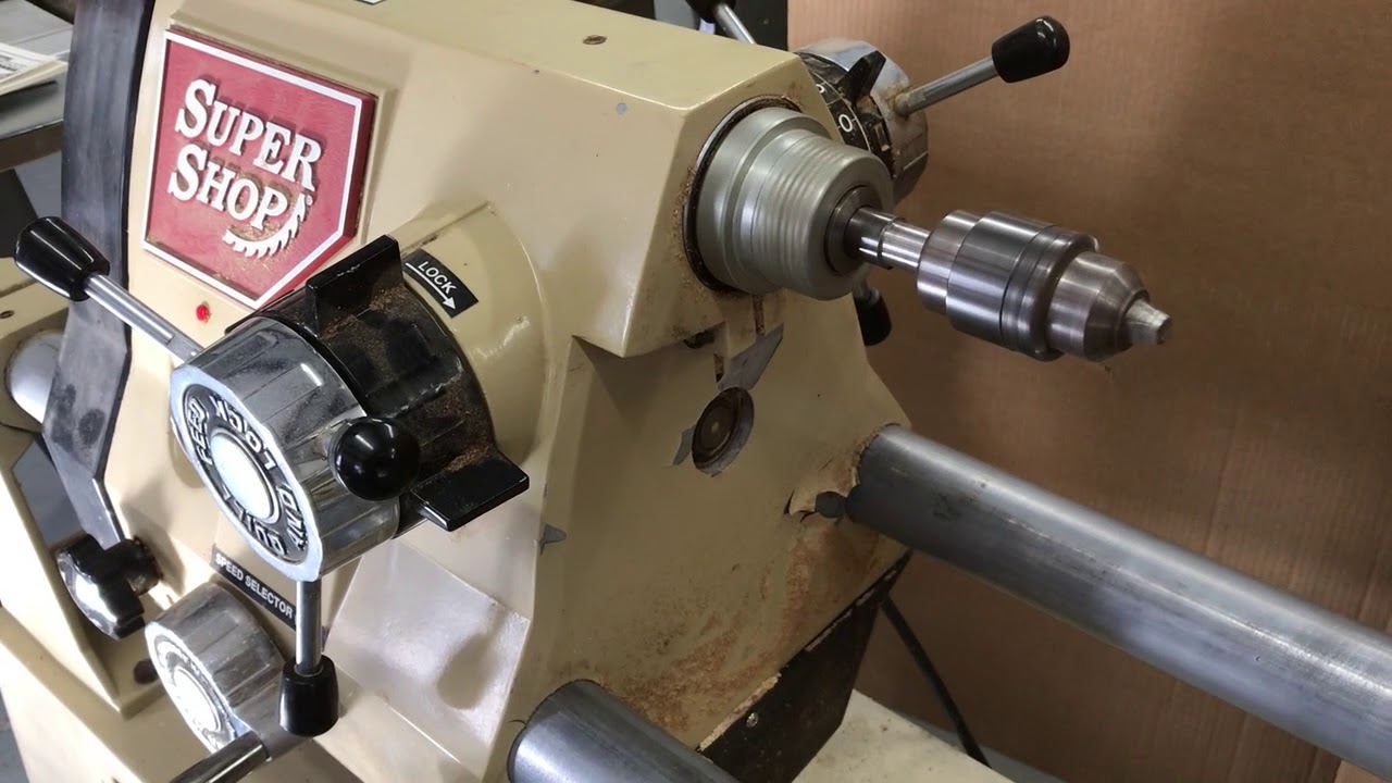 Lot 285 Super Shop Multi Power tool Saw Lathe Drill Press