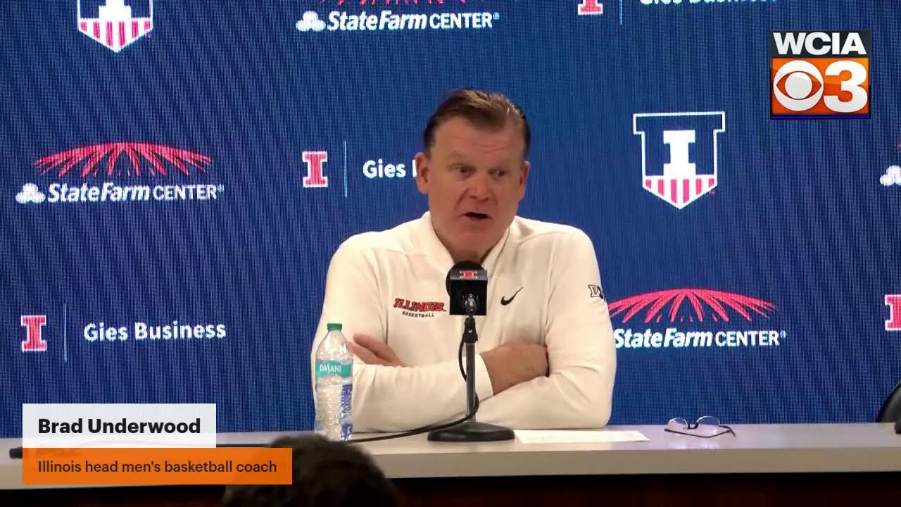 Your Illini Nation Postgame:  Brad Underwood post-Northwestern