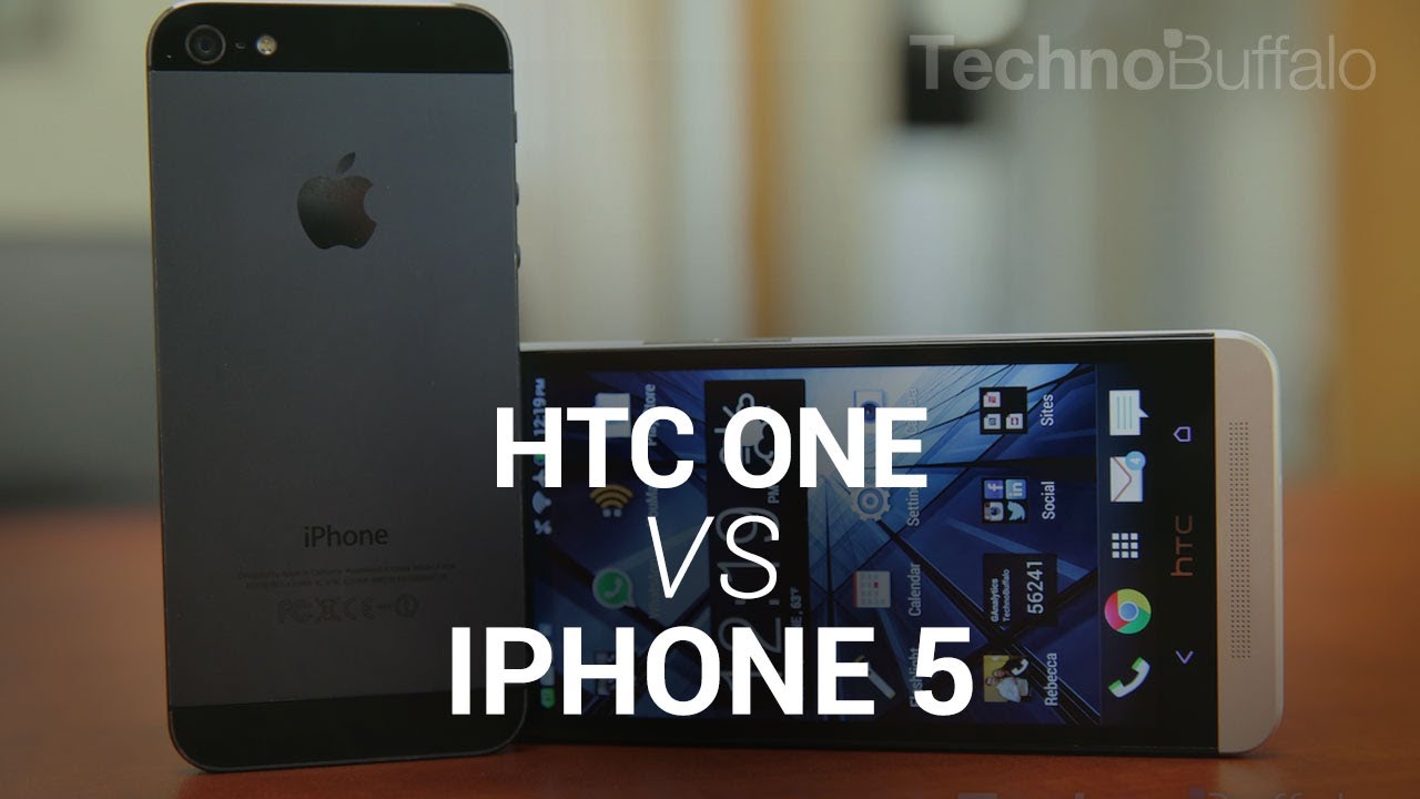 HTC One vs iPhone 5