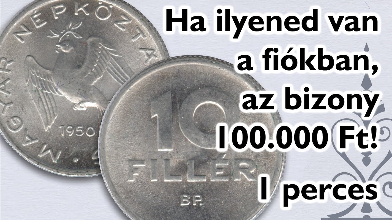 Ha ilyened van a fiókban, az bizony 100.000 Ft! - 