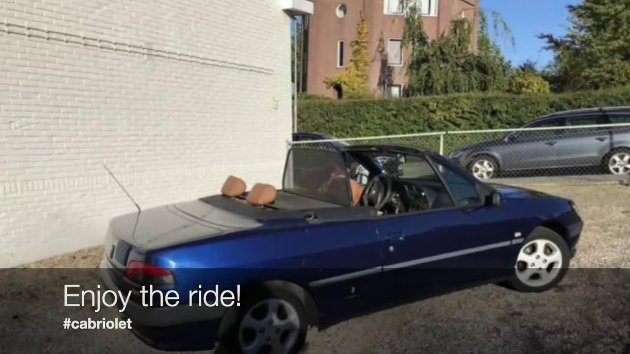 Peugeot 306 hardtop removal
