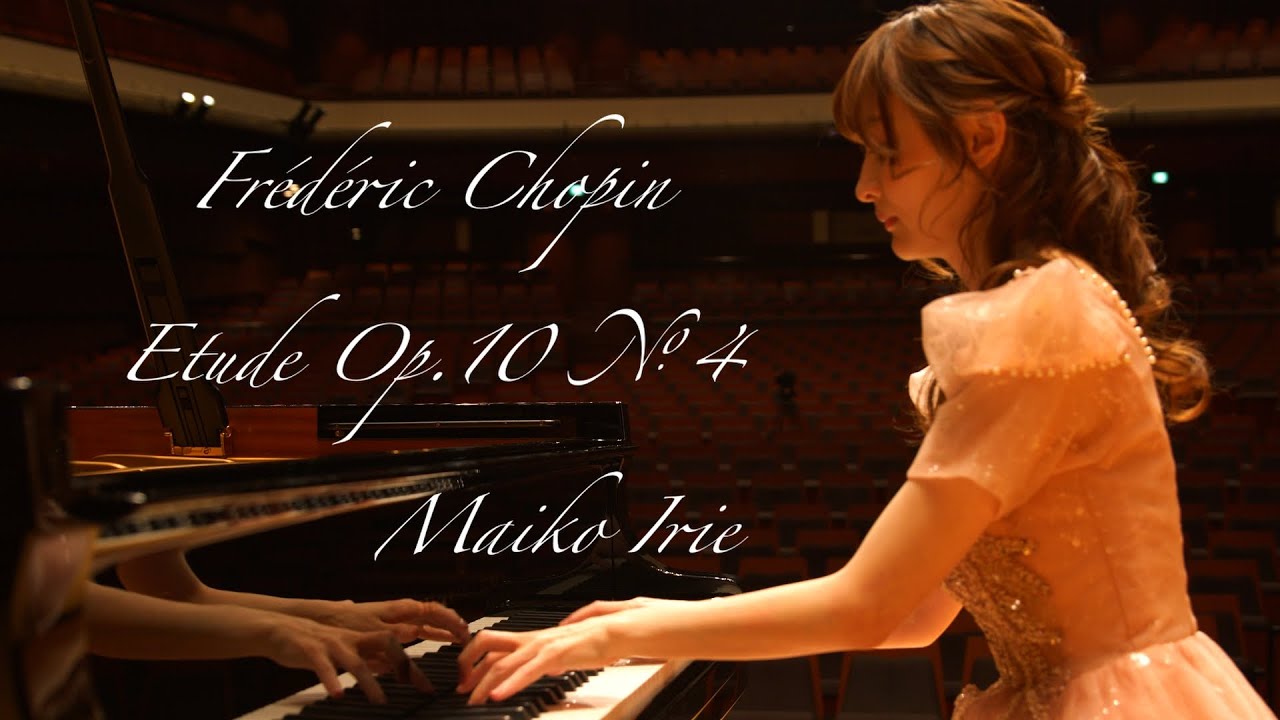 声優・入江麻衣子がTVアニメクラシックを弾いてみた【Frédéric Chopin Etude Op.10 No.4 | エチュードOp10-4】