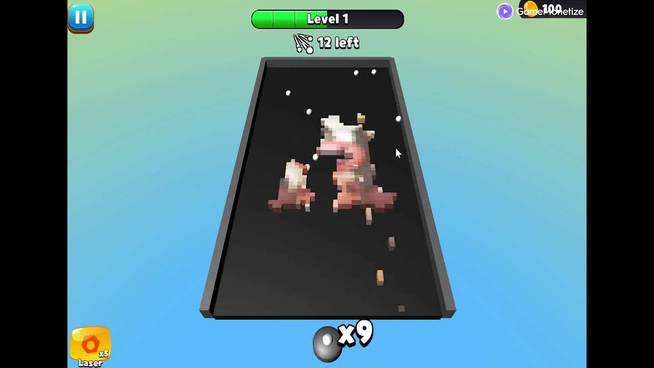 Pixel Smash Ball Walkthrough