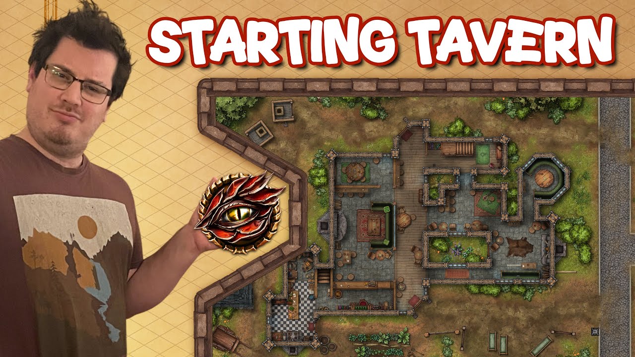 Making a starting tavern battlemap with INKARNATE!