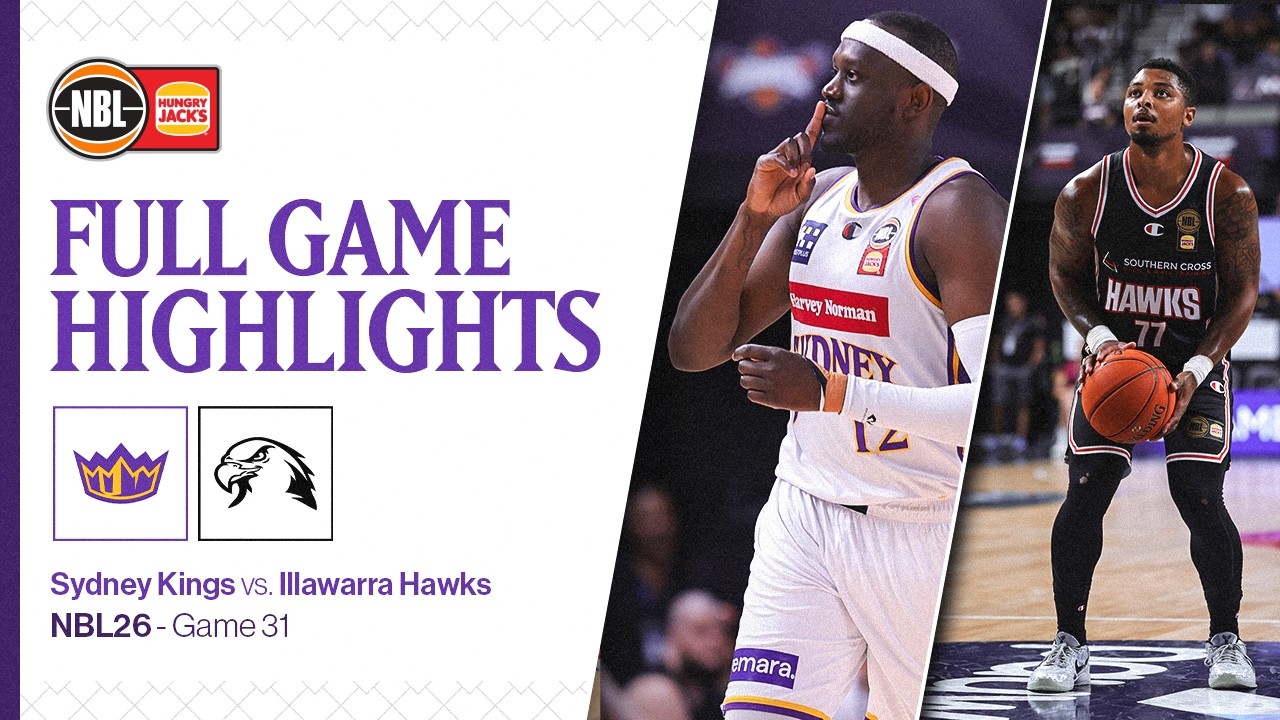 FULL GAME HIGHLIGHTS: Sydney Kings vs Illawarra Hawks