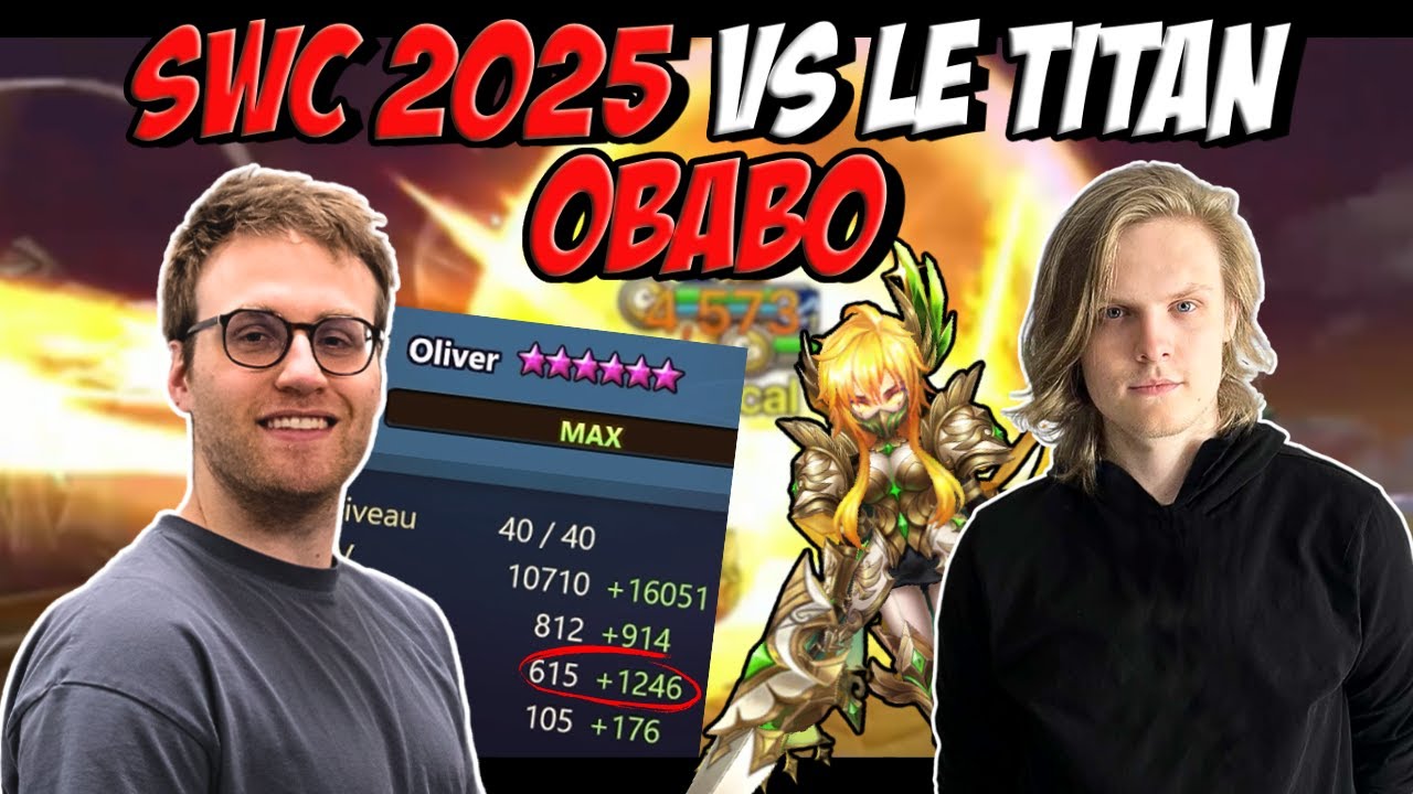 Bref je suis all&eacute; affronter un des meilleurs joueurs Europe aux SWC ! Summoners War