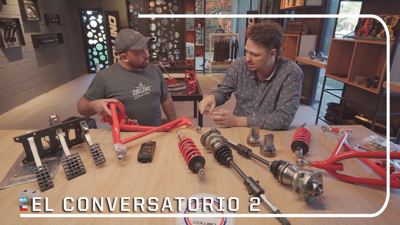 COLLINO: EL CONVERSATORIO 2 | TREN TRASERO FIAT 600 - PEDALERA COLGANTE - MASA REGULABLE KART