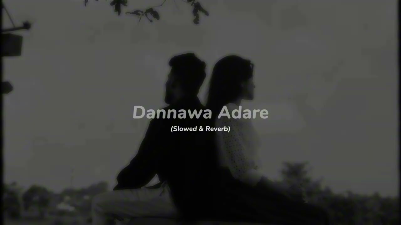 Dannawa Adare (Slowed & Reverb)  - Uvindu Ayshcharya