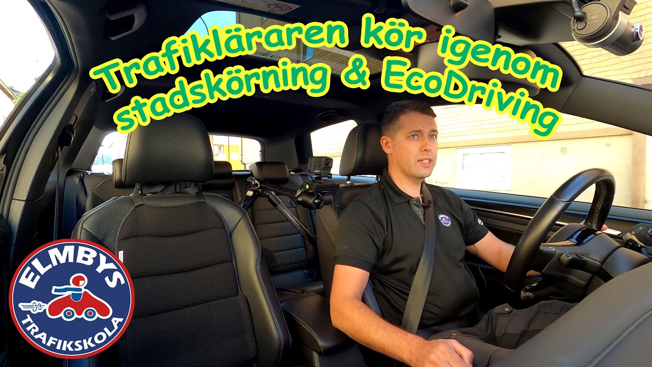 Trafikläraren kör Stadskörning & EcoDriving [4K-UHD]
