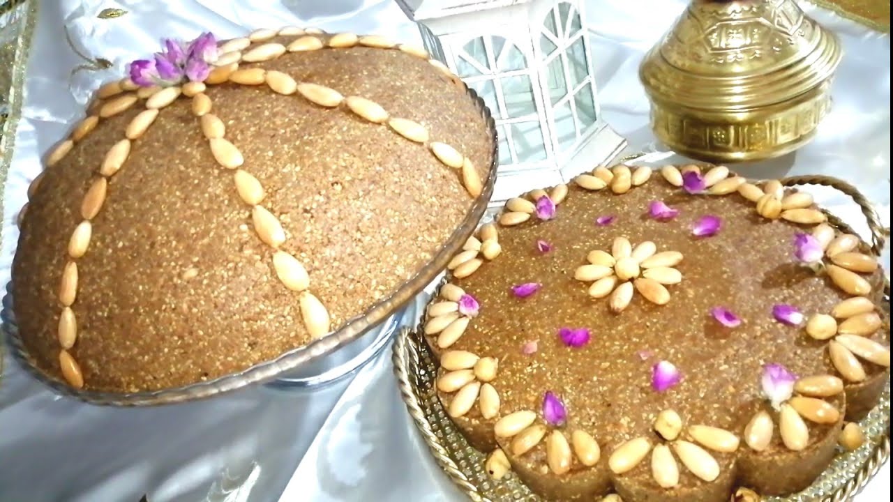 بدون قلي ولا زبدة سفوف او سلو صحي ولذيذ جدا مع شهيوات وفاء