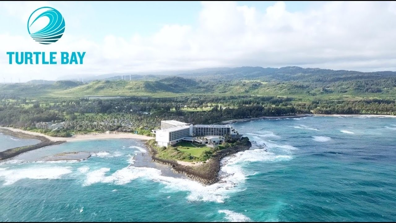 Turtle Bay Resort | Drone flight off Oahu's North Shore