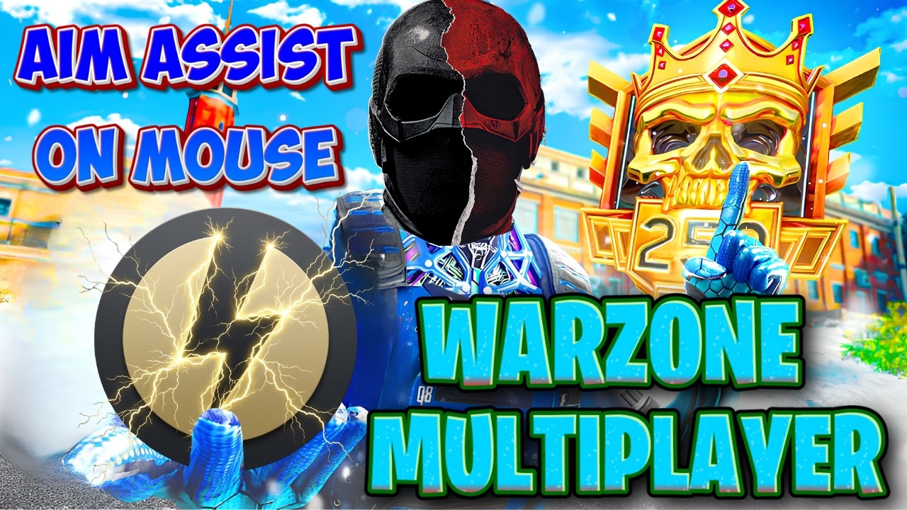 BEST reWASD Config for Warzone: Broken Aim Assist on Mouse!
