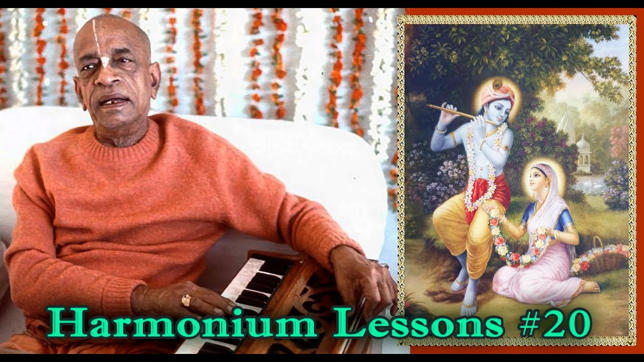Learn Easy tune of Srila Prabhupada - Jaya Radha Madhava. Harmonium Lessons #20
