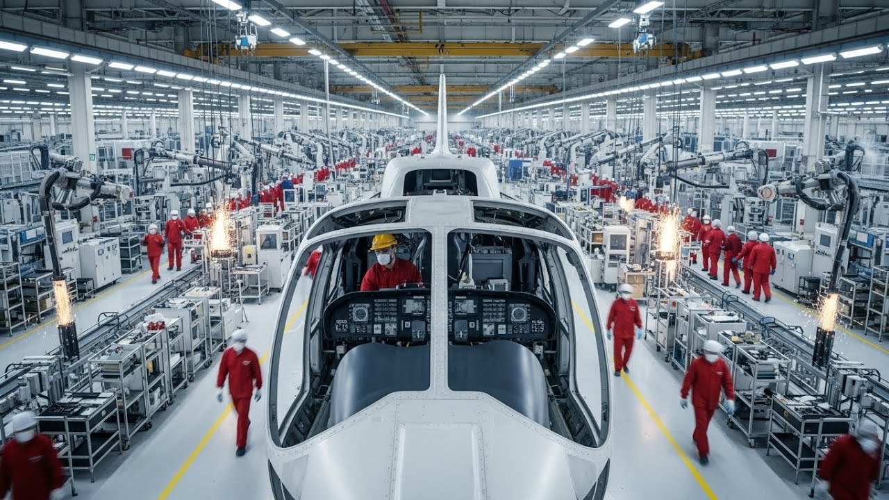 Inside the Helicopter Factory &ndash; How Flying Machines Are Assembled (From Start to Finish)