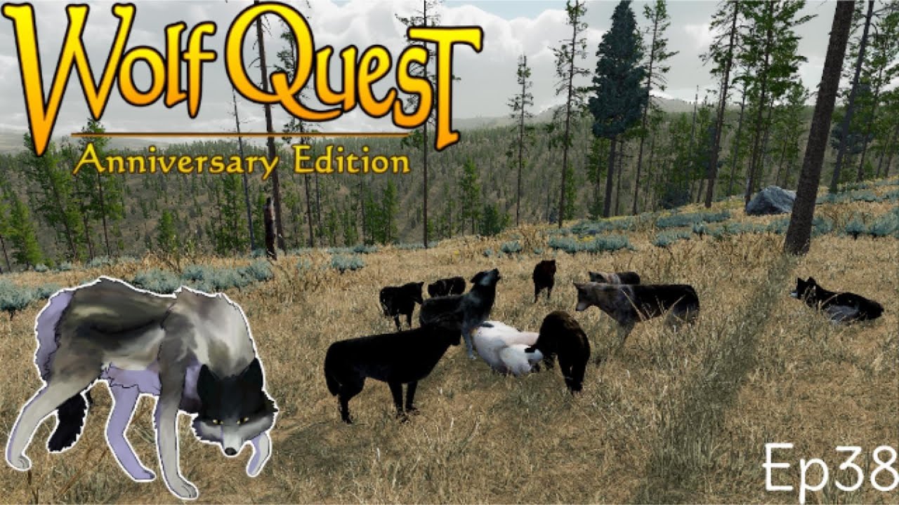 Running Wild in Tower Falls!!!🐺🍀Ep38 • WolfQuest