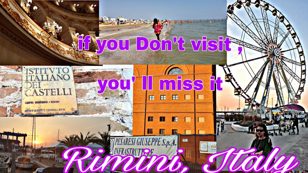 Top places in north Italy| rimini's sea food |Beautiful Place in  Middle Italy | vlog part:2