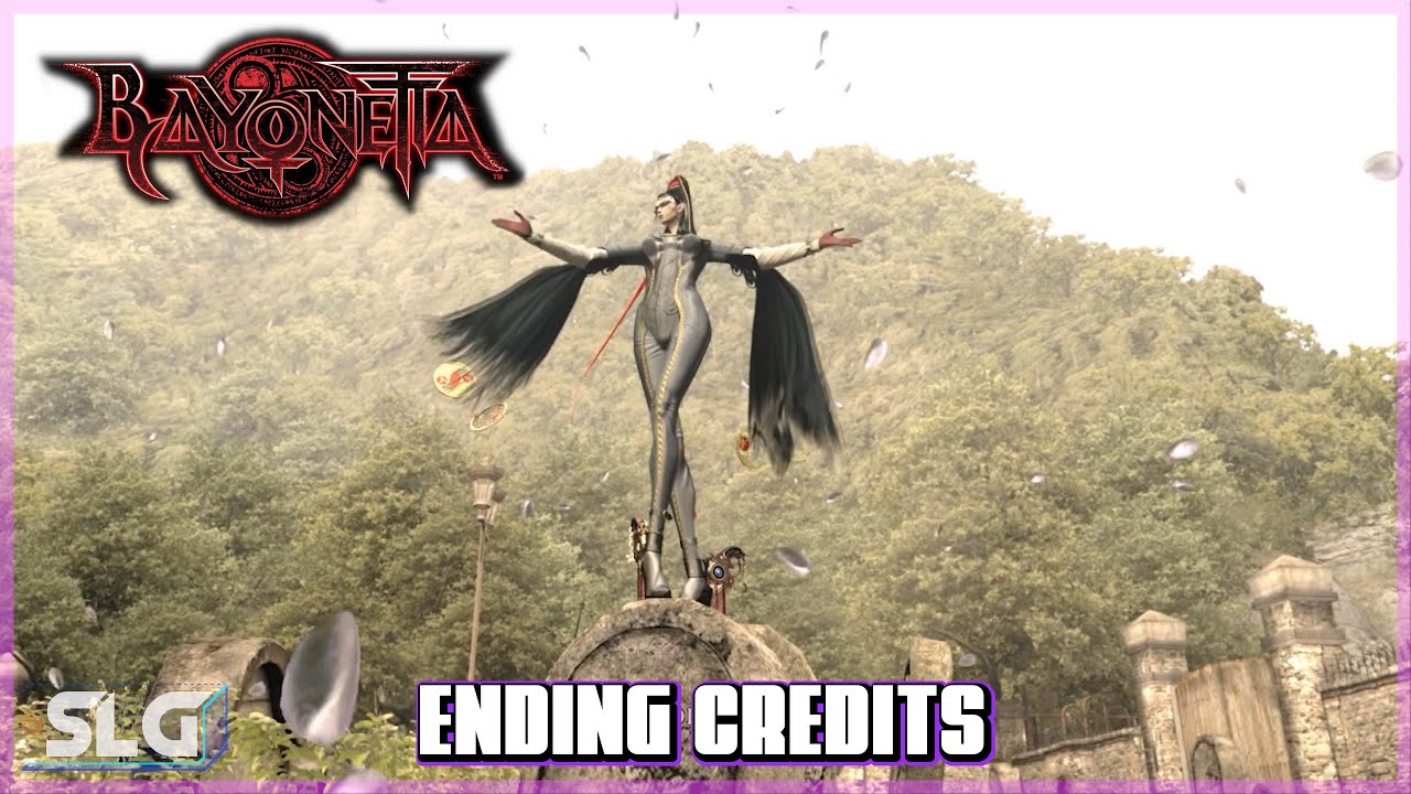 Bayonetta 1 - Ending Credits Full Sequence [1080P]
