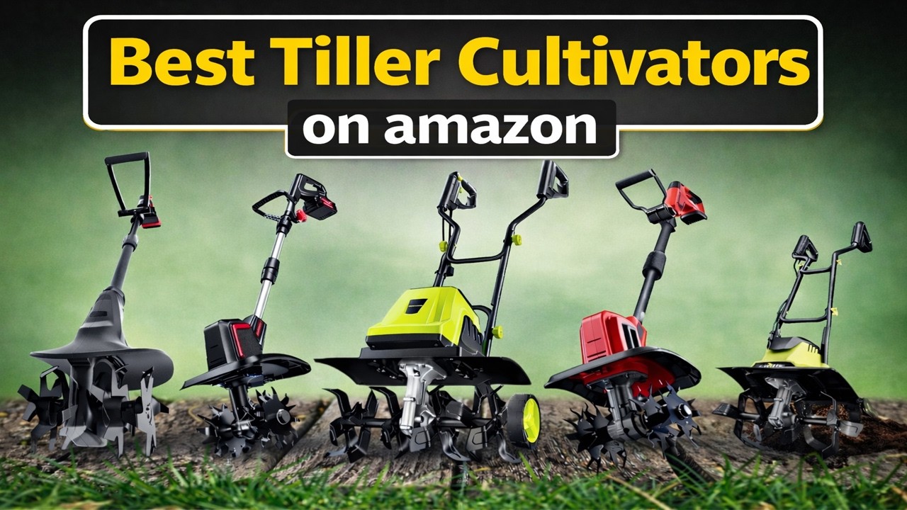 THE Best Tiller Cultivators ON Amazon You Can Buy Right Now