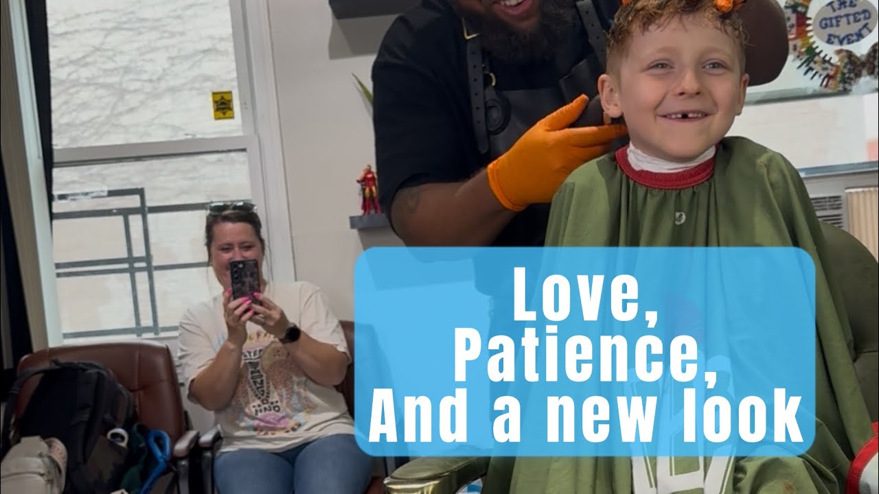 Breaking Barriers: First Clipper Cut Success for Boy with Autism. Full video