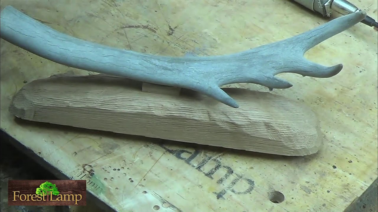 DIY Homemade DEER ANTLER Super simple homemade! Woodworking Art