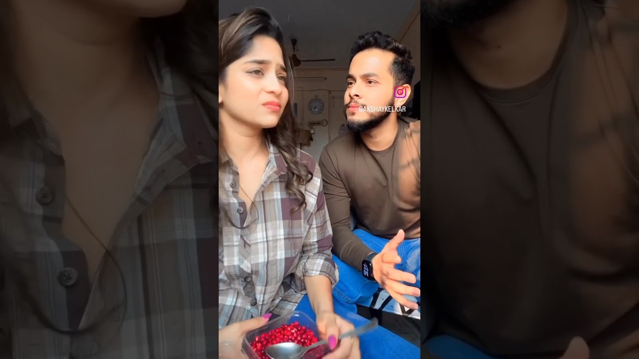 Akshay Kelkar | Samruddhi Kelkar | New reel | funny video | Comedy video