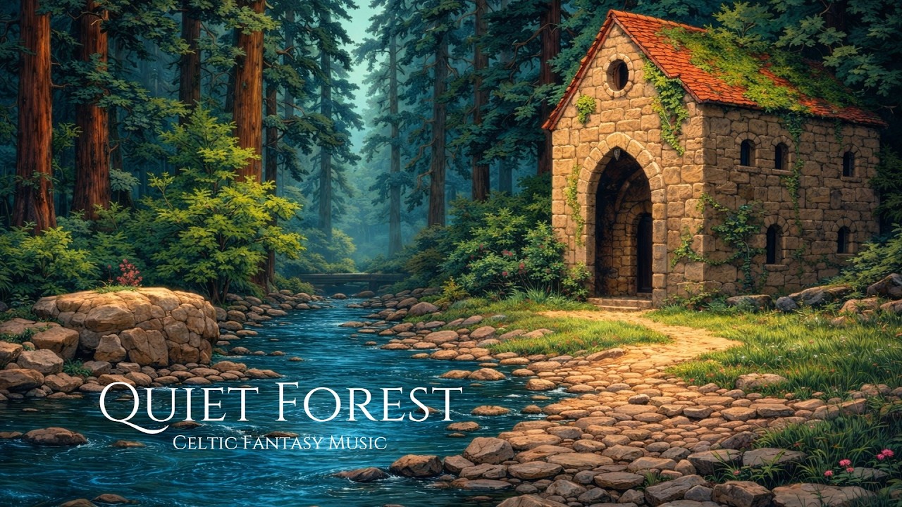 feels like CALM... | warm rainy day by the river — 3 hours
