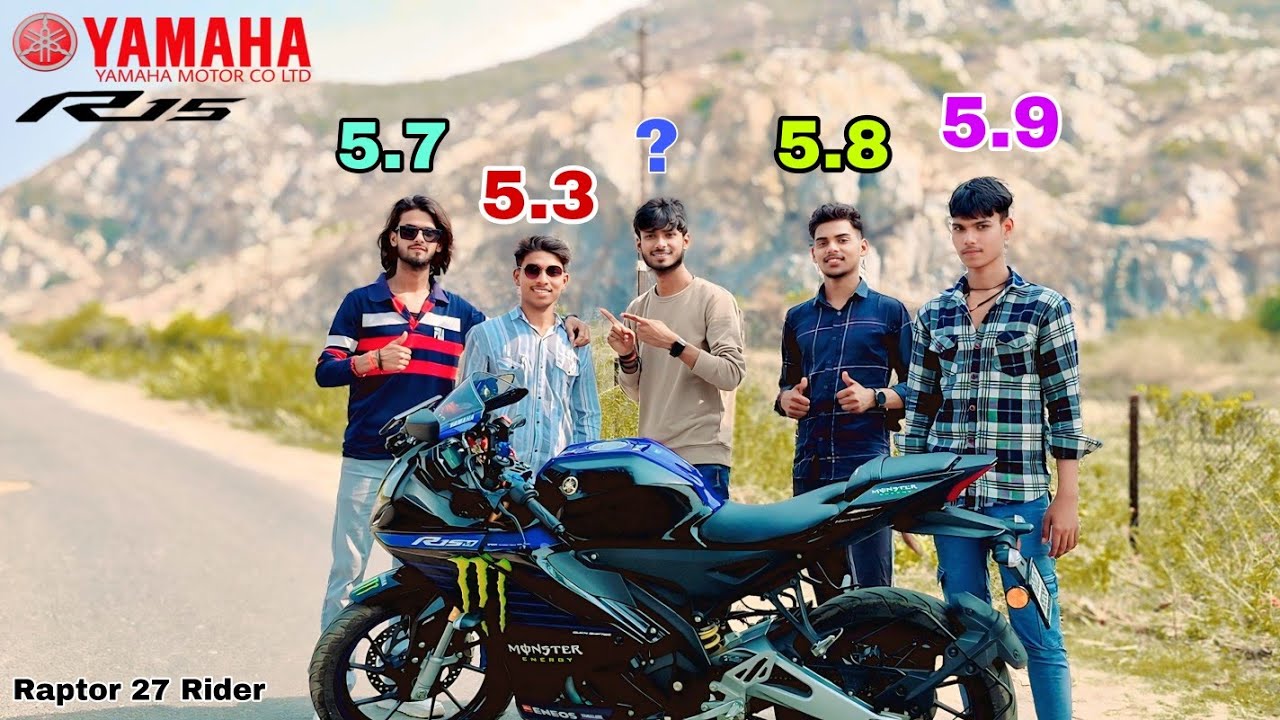 R15M Bs6 | Seat Height Test | Raptor27Rider