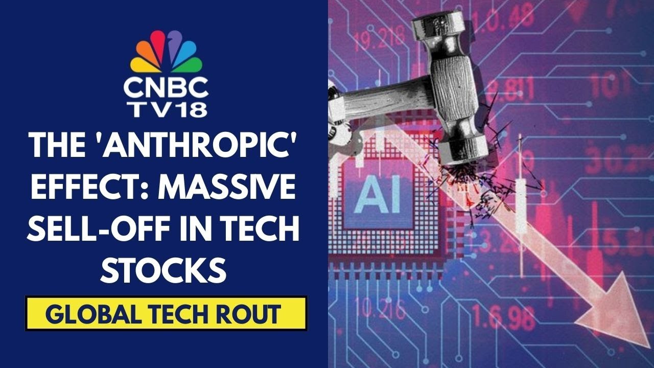 Anthropic's New AI Tool Triggers Global Tech Sell-Off; SaaS & IT Services Stocks Hit The Most