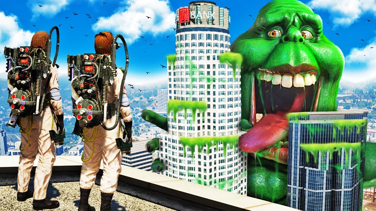 Охотники за привидениями: Жизнь после фильма в GTA 5 (новый)