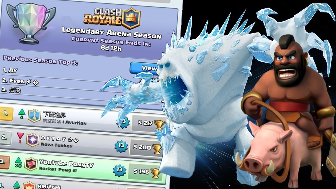 『세계 랭킹 TOP 3』 아이스 골렘 하나 넣었을 뿐인데..