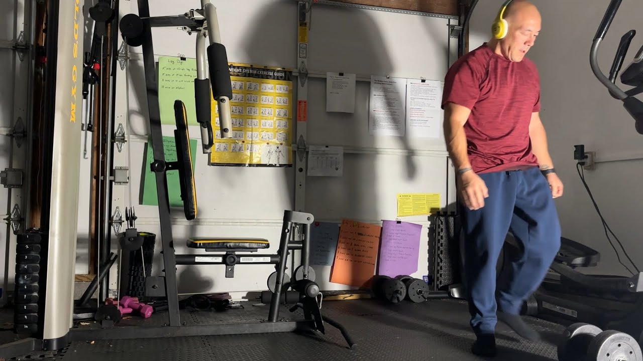19 – Hybrid Workout | Biceps, Lower Back & Abs | Garage Gym