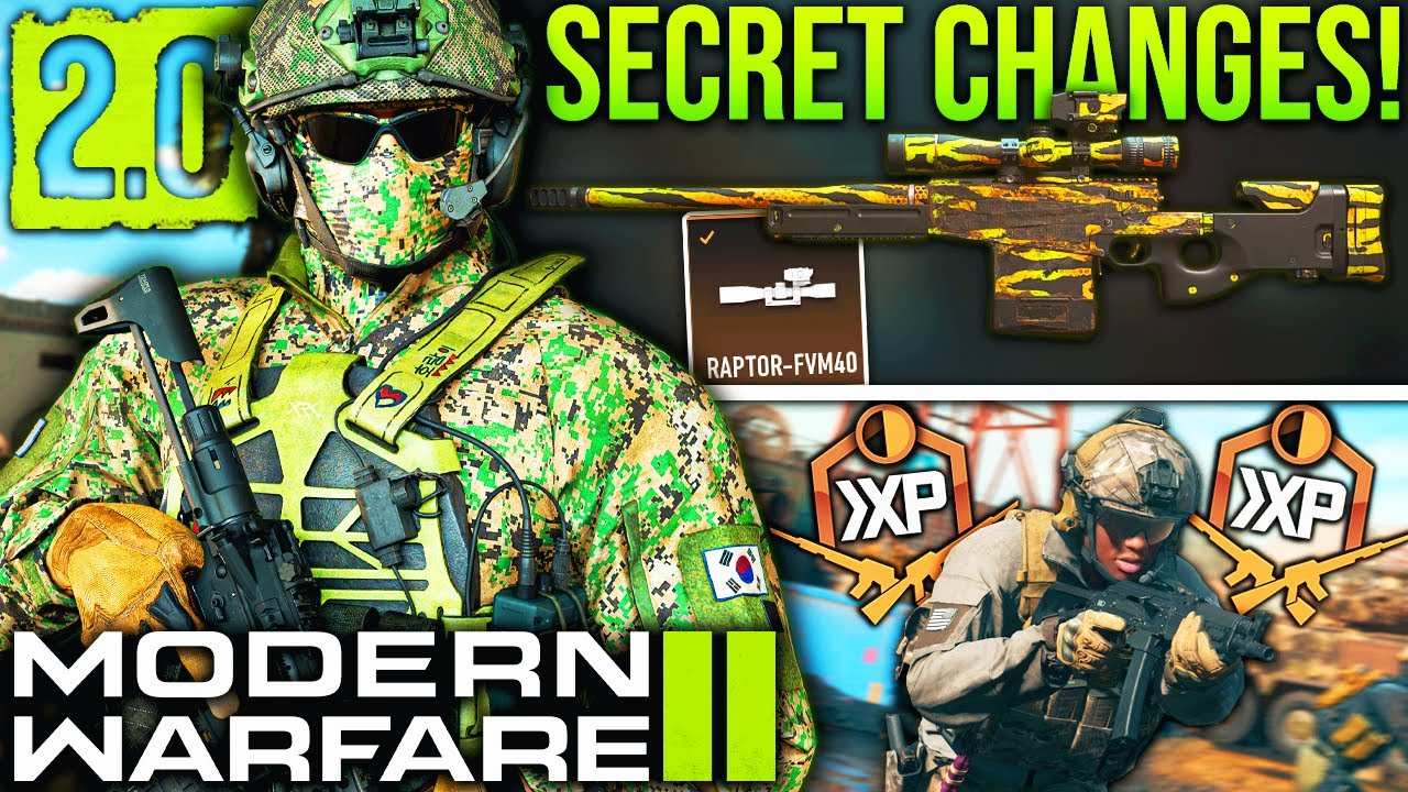 Modern Warfare 2: Secret GAMEPLAY UPDATE, FREE Content Revealed, & More! (WARZONE 2 Update)