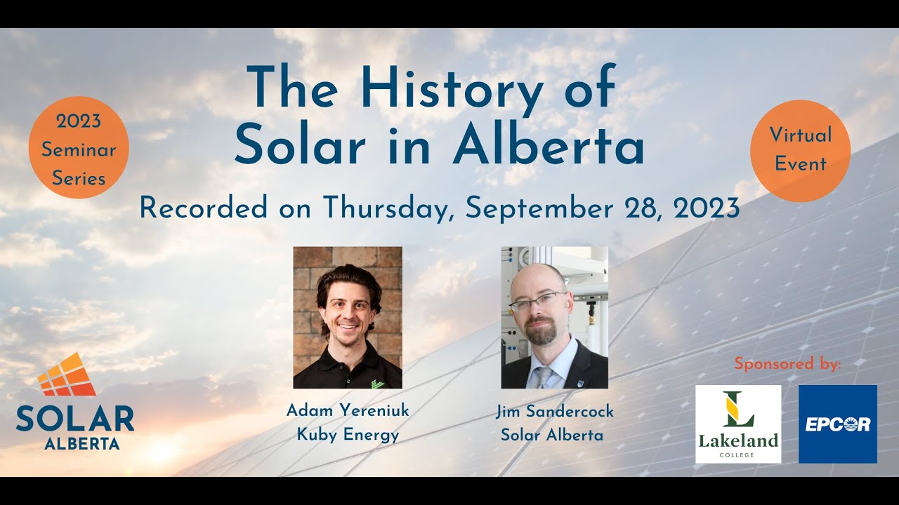 The History of Solar in Alberta