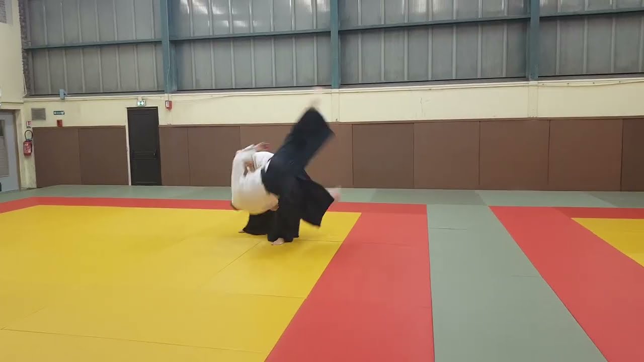 Katate dori et chudan tsuki Yves Busser 1° trimestre saison 2025 2026