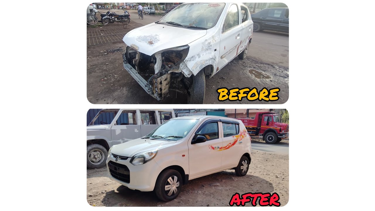 ALTO 800 LXI #marutisuzuki #800 #alto #alto800 #altomodified  #paintings #polish #denting #trending