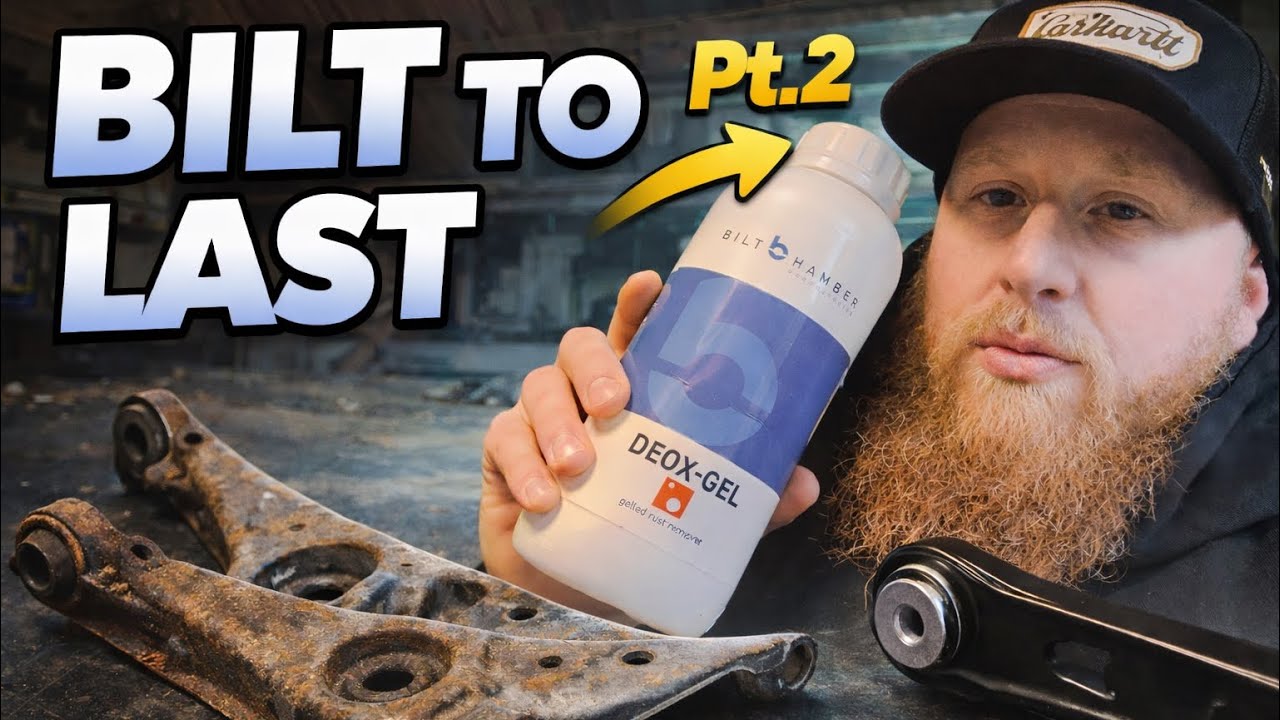 BILT для долговечности!!! Рычаги подвески mk4 R32 спасены благодаря гелю Bilt Hamber Deox.