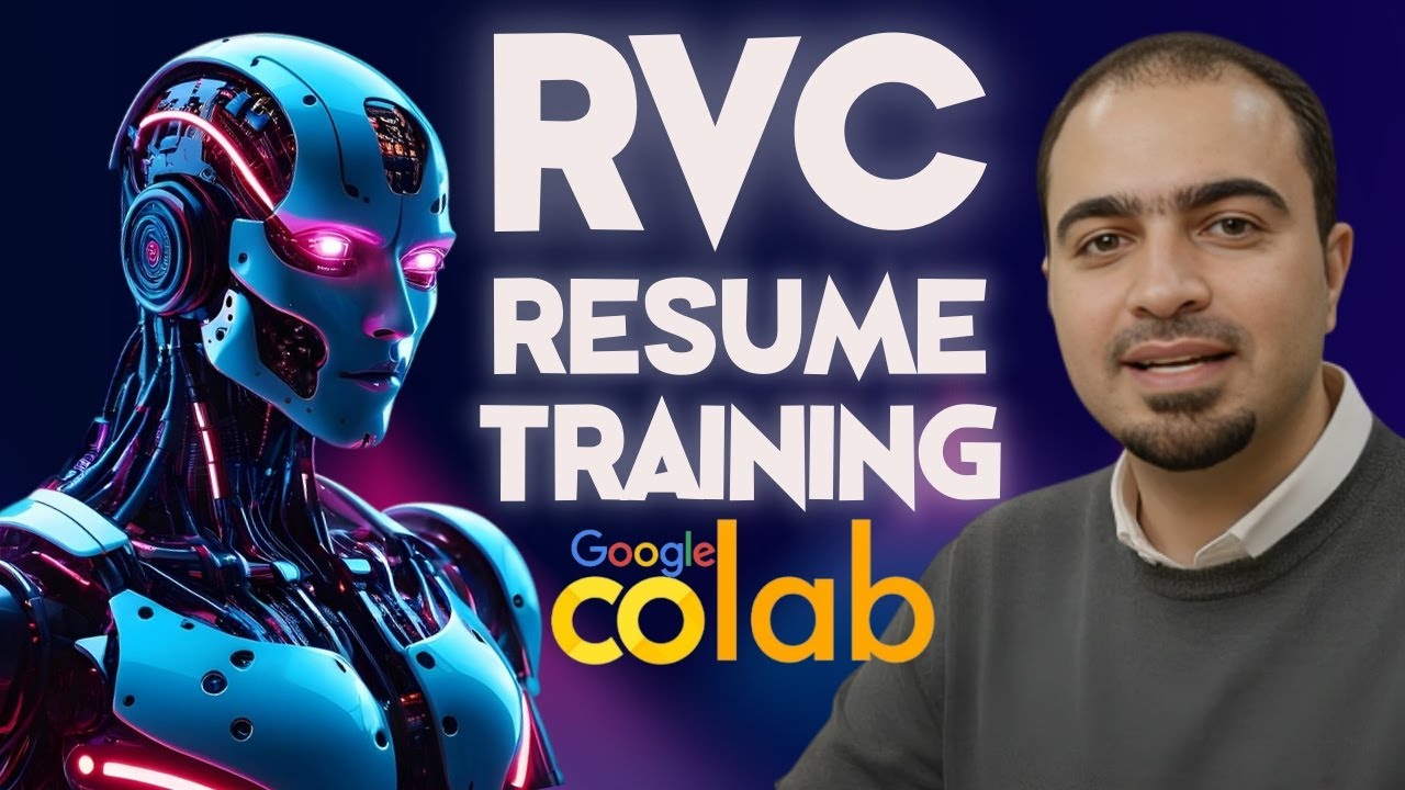 Как загрузить обученные модели RVC и возобновить обучение в Google Colab